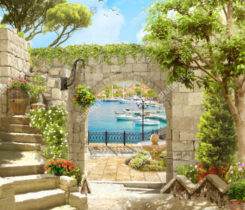 Современная фреска - 29 | Wall-Style