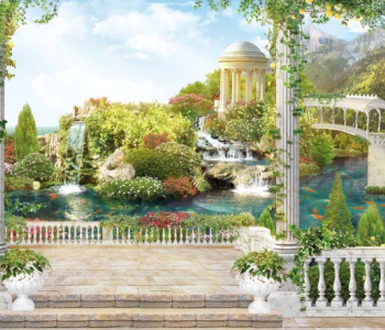 Современная фреска - 50 | Wall-Style