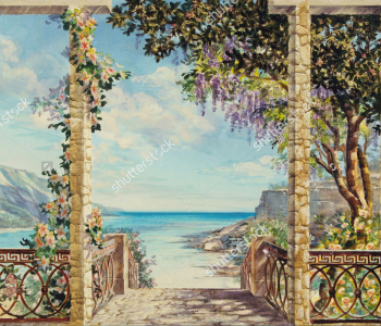 Современная фреска - 9 | Wall-Style