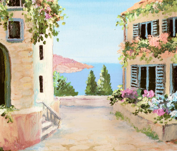 Современная фреска - 36 | Wall-Style