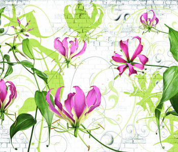 Цветы и растения - 334 | Wall-Style