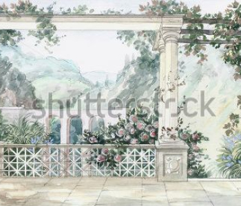 Современная фреска - 45 | Wall-Style