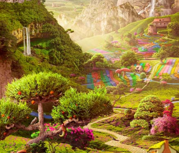 Современная фреска - 73 | Wall-Style