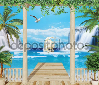 Современная фреска - 38 | Wall-Style