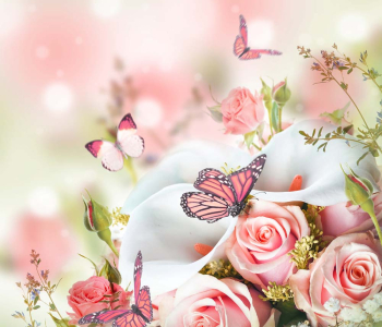 Цветы и растения - 70 | Wall-Style